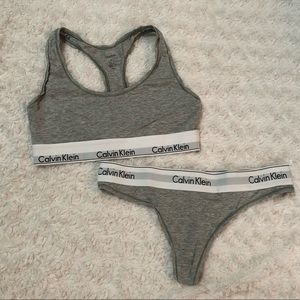 Calvin Klein Bra & Thong Set